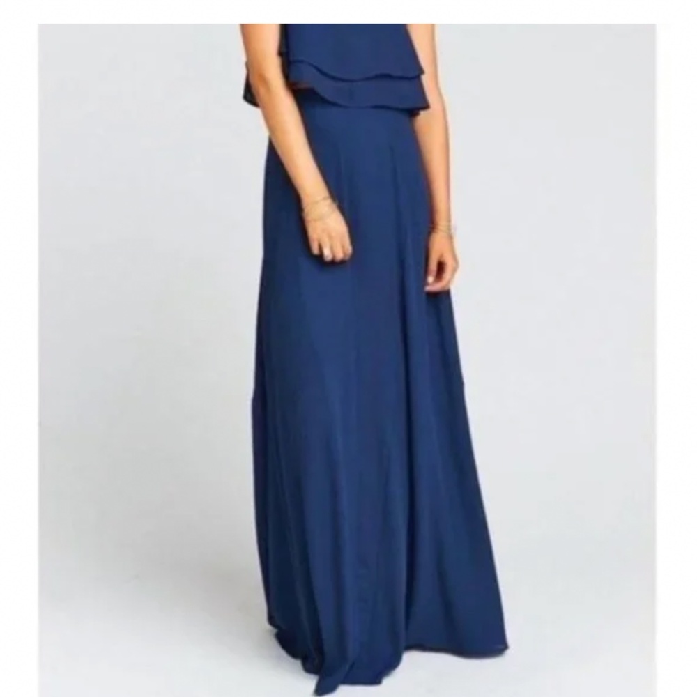 Princess Ariel Ballgown Maxi Skirt ~ Rich Navy Crisp